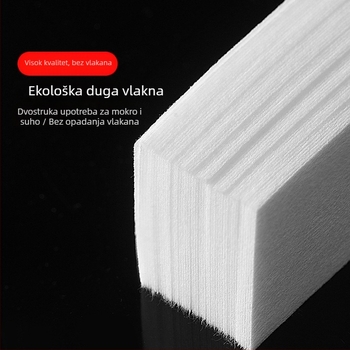 Listovi za čišćenje noktiju bez vlakana za uklanjanje laka – pamukaste maramice za manikuru