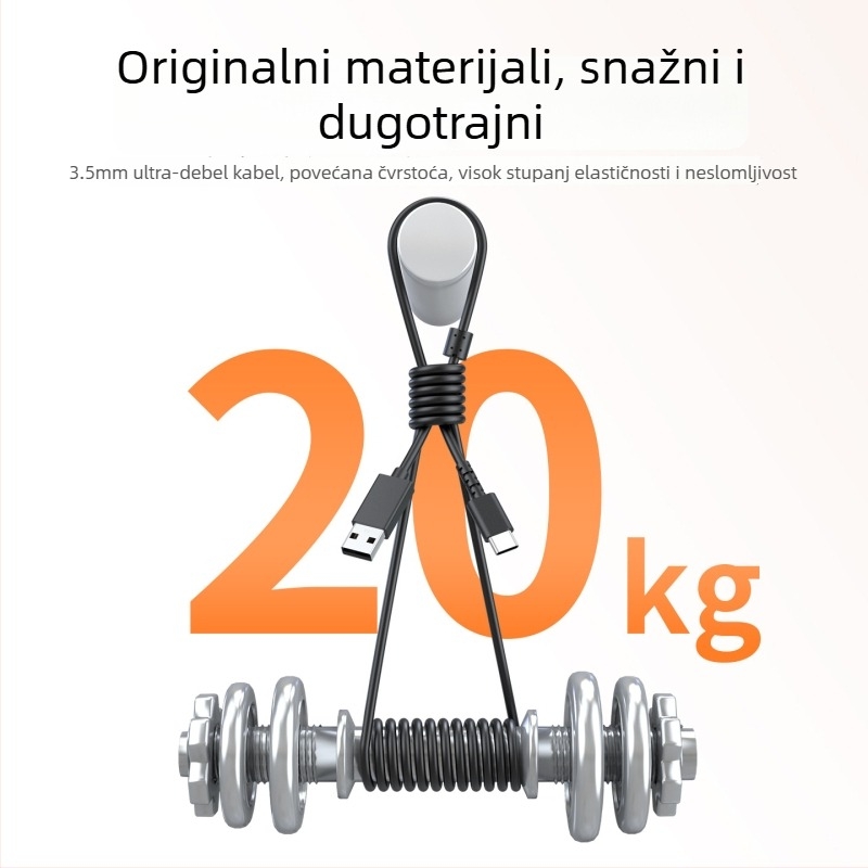 Prošireni kabel za sigurnosnu kameru s Type-C priključkom, marke Sove su wei, kompatibilan s kamerama za nadzor, vanjska upotreba
