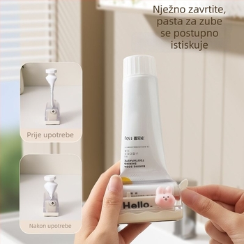 Ogledna škrinja s sistemom za iztiskanje zobne paste, odvojivi držač za lice i ručnik, spremnik za električnu četkicu, magnetska kutija za kupaonicu