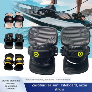 Lighthouse Bez Pogona Hidrofoilne Zaštitne Navlake za Stopala, Debeli Fiksni Kaiševi za Kite Surf Dasku, Guma, Protuklizno