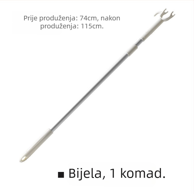 Šipka za sušenje odjeće, proširiva, japanskog Muji stila, za sušenje na balkonu, lansirana 2023. godine