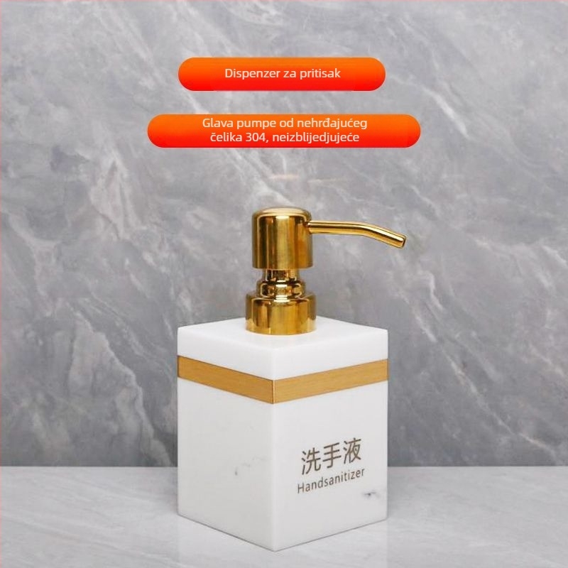 Prazna hotelska boca za dezinfekcijski sredstvo za ruke i higijenske potrepštine, plastična, marka Unique, bez prilagodbe, bez uvoza (Plastična; Unique; Bez prilagodbe; Bez uvoza)