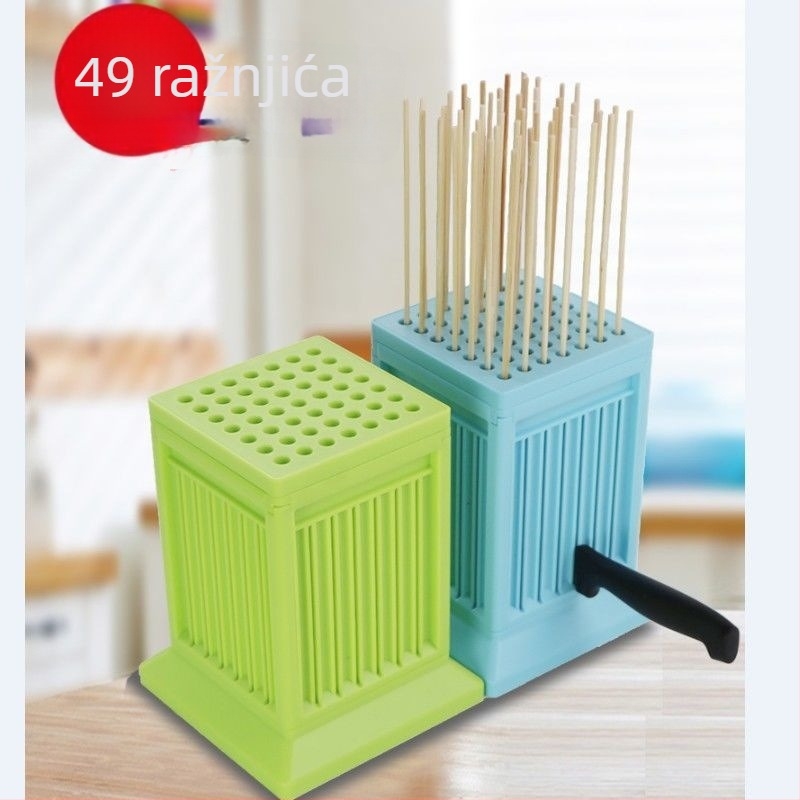 Željezna vilica za roštilj za ražnjiće — alat za nabadanje mesa, kućna upotreba