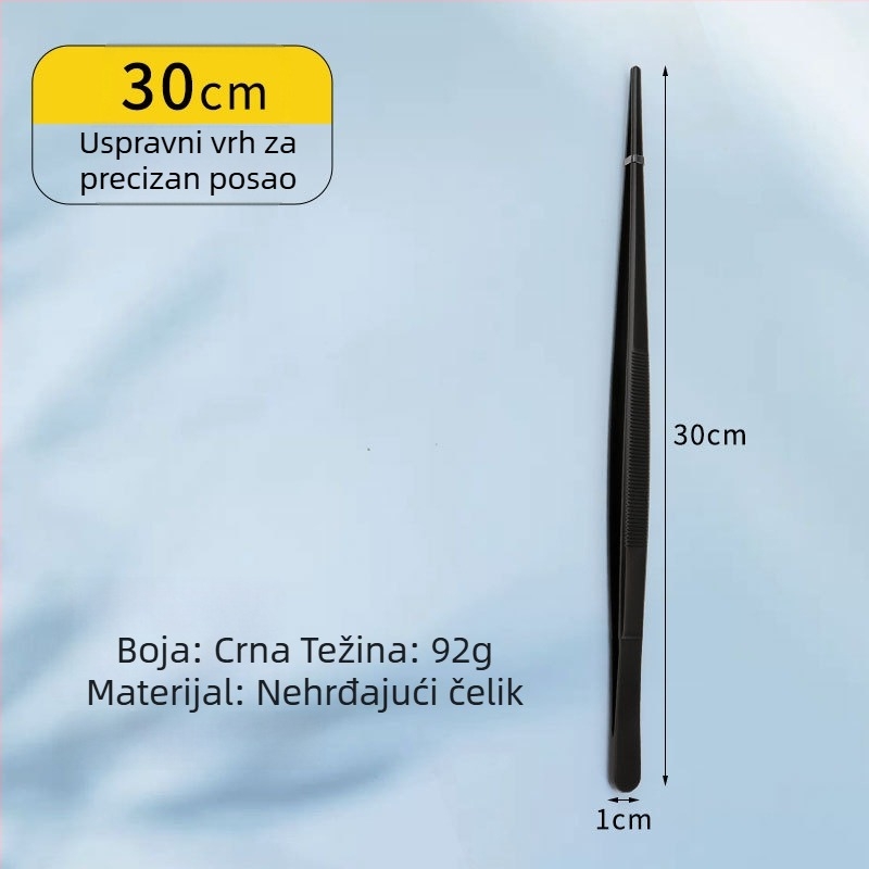 Klip za hranu za roštilj, korejskog stila, od nehrđajućeg čelika 430, visoke temperature otpornost, klip za serviranje