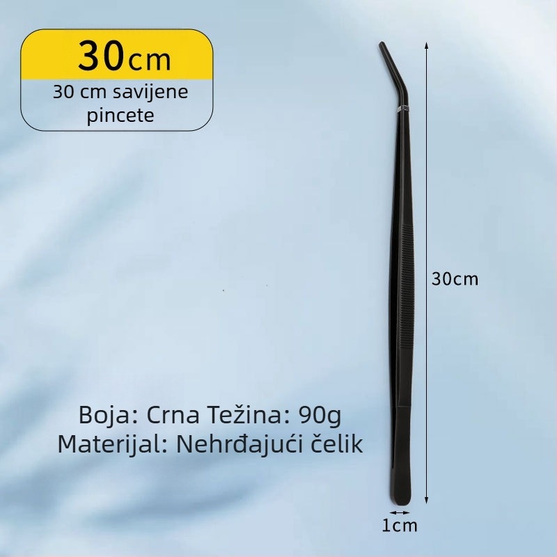 Klip za hranu za roštilj, korejskog stila, od nehrđajućeg čelika 430, visoke temperature otpornost, klip za serviranje