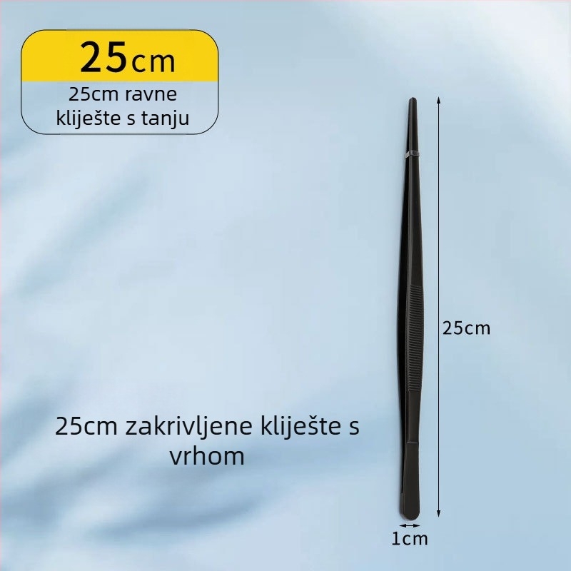 Klip za hranu za roštilj, korejskog stila, od nehrđajućeg čelika 430, visoke temperature otpornost, klip za serviranje