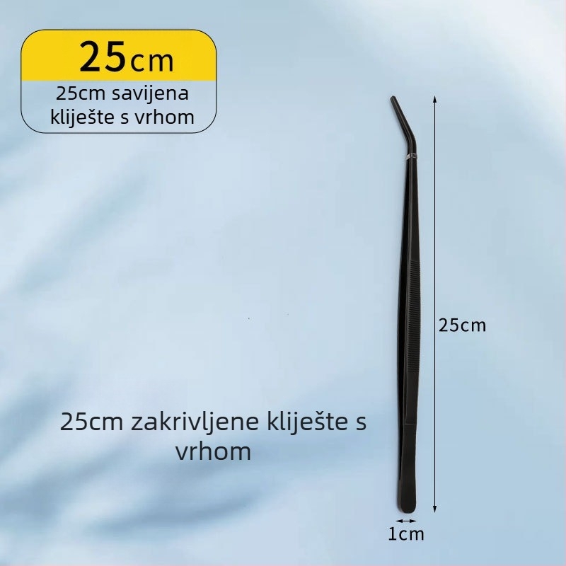 Klip za hranu za roštilj, korejskog stila, od nehrđajućeg čelika 430, visoke temperature otpornost, klip za serviranje
