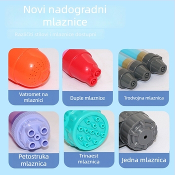 Feidi Plastični vodeni pištolj – Igračka, ispušta vodu, 3C certifikat 2024152202053064, Za uzrast 14+ godina