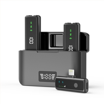 S12 Clip-on mikrofon za live streaming – Apple/Android kompatibilan, omnidirekcionalan, žični, 20Hz-20kHz, SNR ≥70 dB, ugrađena baterija 6–8 h