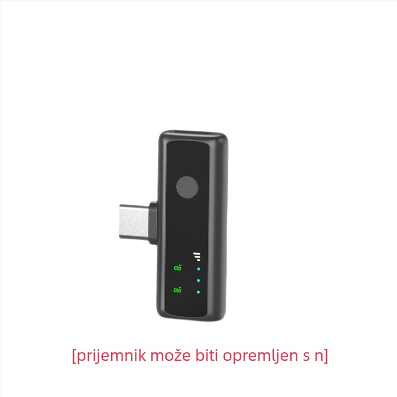S12 Clip-on mikrofon za live streaming – Apple/Android kompatibilan, omnidirekcionalan, žični, 20Hz-20kHz, SNR ≥70 dB, ugrađena baterija 6–8 h