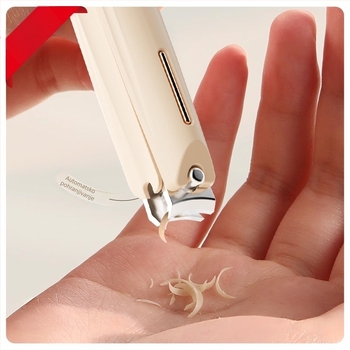 Set kliješta za nokte za manikuru s dizajnom protiv prskanja, ravnim otvorom i nagnutim otvorom, izrađeno od plastike i karbonske čelika