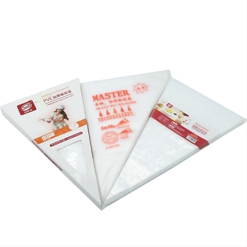 Jednokratna vrećica za ukrašavanje pečenja - PVE materijal; pogodno za ukrašavanje torti kremom i druge dekoracije; moderni jednostavan stil; licencirana privatna oznaka