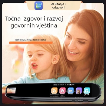 Offline skenirajuće i prijevodno pero – čitač, ABS kućište, model 002, punjiva Li-ion baterija, snaga zvučnika 5