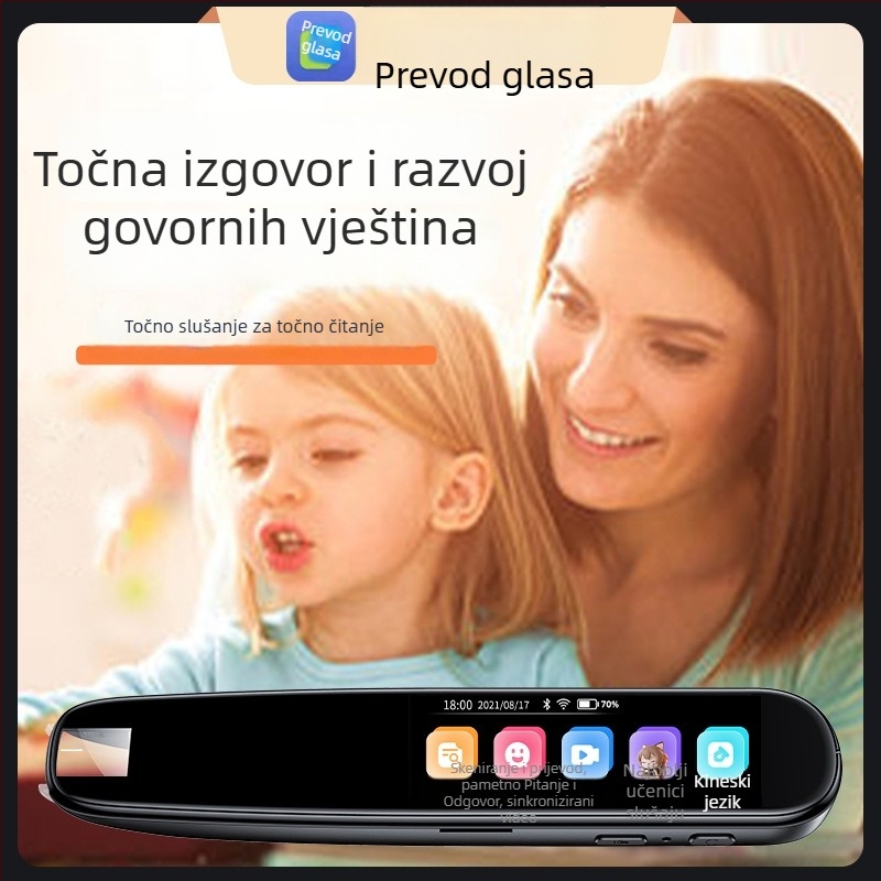 Offline skenirajuće i prijevodno pero – čitač, ABS kućište, model 002, punjiva Li-ion baterija, snaga zvučnika 5