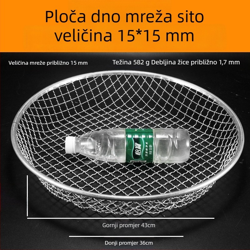 Prosijač brašna | Kružno žično sito za kuhinju | (Značka: Other; Uvoz: Ne; Stil: Drugo)