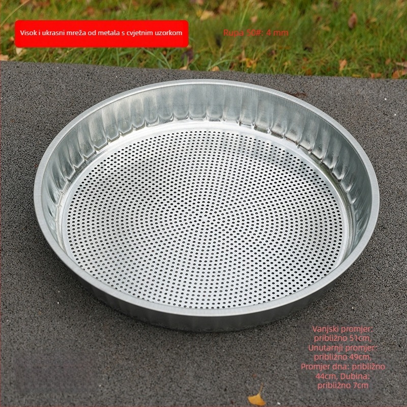 Sito za brašno – Materijal: željezo i nemagnetna nehrđajuća čelika; Stil: moderni jednostavan dizajn; Lansiranje: proljeće 2017; Podrijetlo: Chongqing Dazu