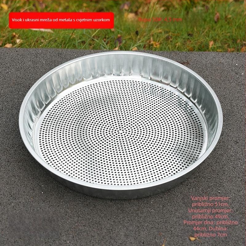 Sito za brašno – Materijal: željezo i nemagnetna nehrđajuća čelika; Stil: moderni jednostavan dizajn; Lansiranje: proljeće 2017; Podrijetlo: Chongqing Dazu