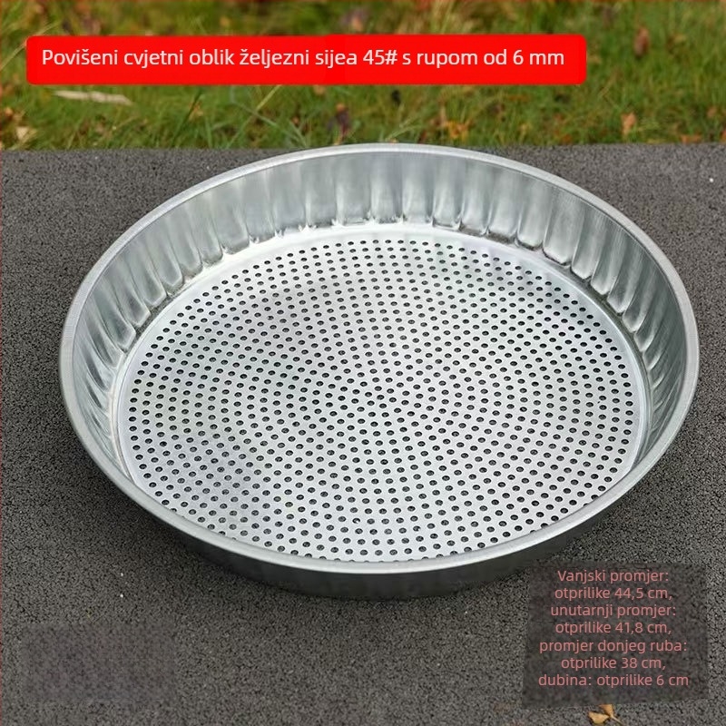 Sito za brašno – Materijal: željezo i nemagnetna nehrđajuća čelika; Stil: moderni jednostavan dizajn; Lansiranje: proljeće 2017; Podrijetlo: Chongqing Dazu