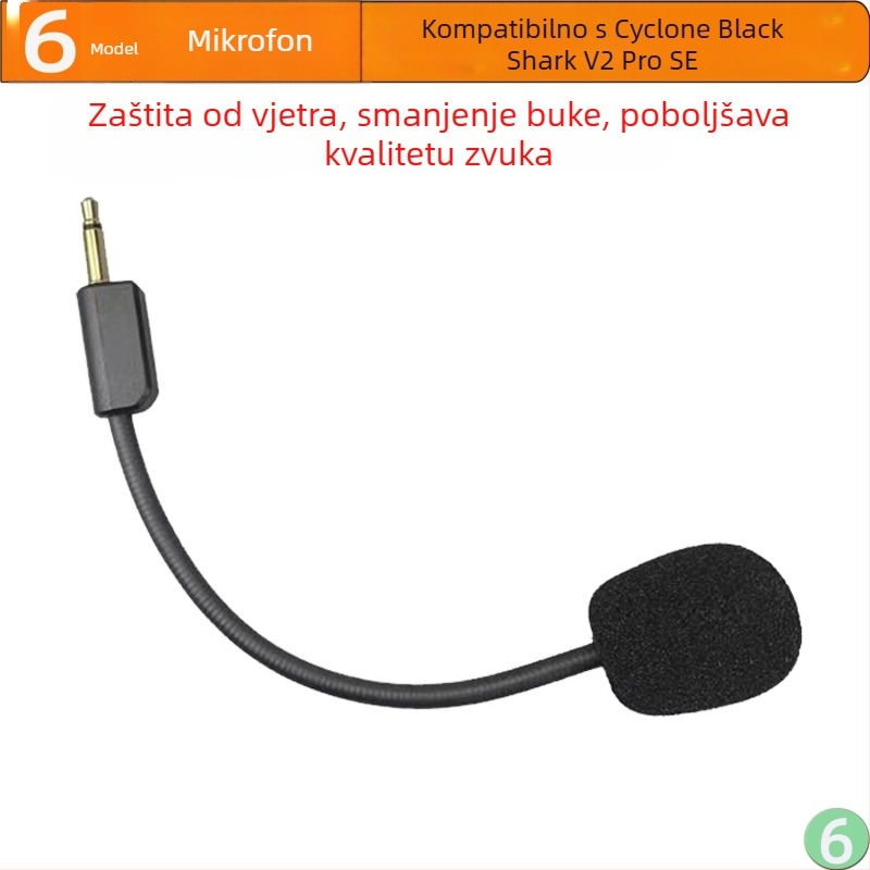 Gaming mikrofon M1 – usmjeravanje tipa pištola, raspon frekvencija 20 Hz–20 kHz, SNR < 60 dB, izdano 2023.
