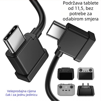 Dron USB-C spojni kabel – Type-C sučelje, neutralna marka