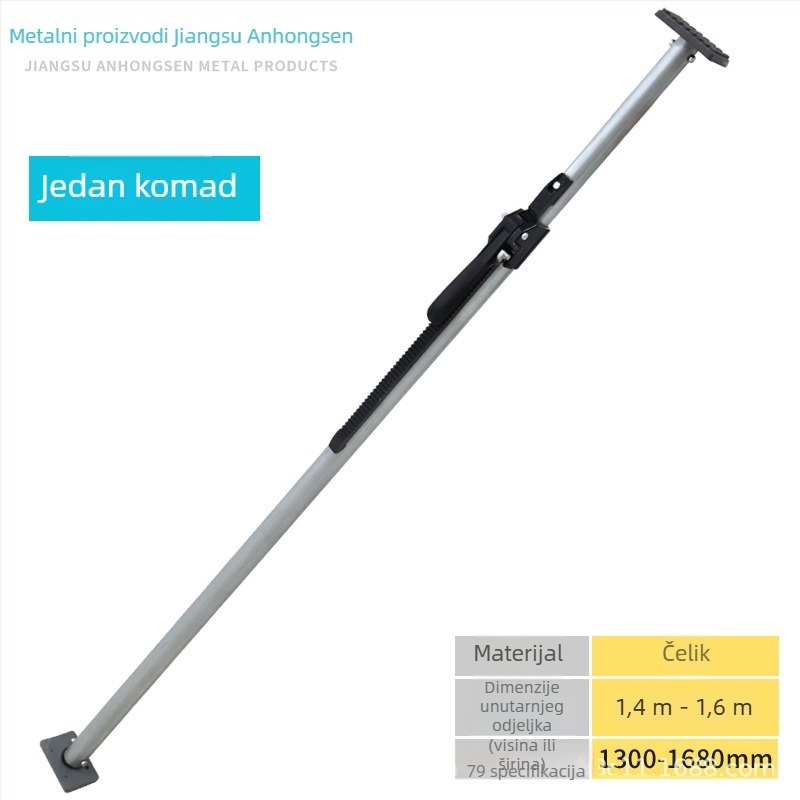 Izvlačna nosiva šipka za teretna vozila, galvanizirano čeliku, model Steel 1300-168, raspon primjene 1300-3080, serija Cargo Bar
