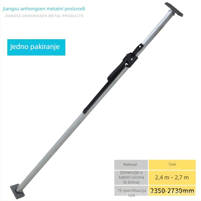 Izvlačna nosiva šipka za teretna vozila, galvanizirano čeliku, model Steel 1300-168, raspon primjene 1300-3080, serija Cargo Bar