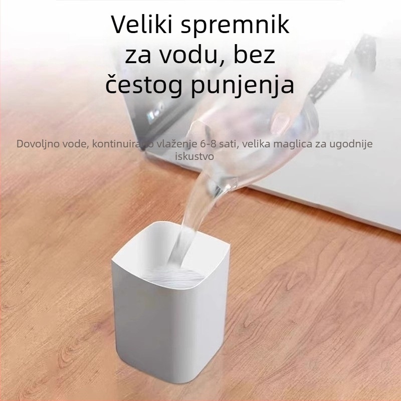 Kompaktni stolni ovlaživač za spavaću sobu, pogodna za bebe i trudnice, studentski dom