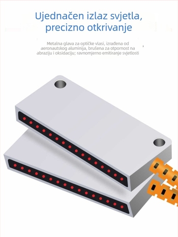 Through-beam optički vlaknasti matriks senzor pojačalo za otkrivanje područja, difuzno odražavanje