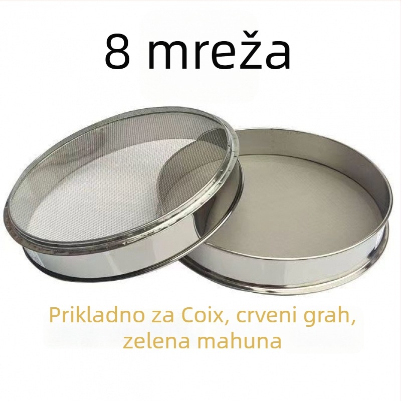 Nehrđavo čelično sito za brašno, rižu i sezam – ultra fino sito za kućnu upotrebu