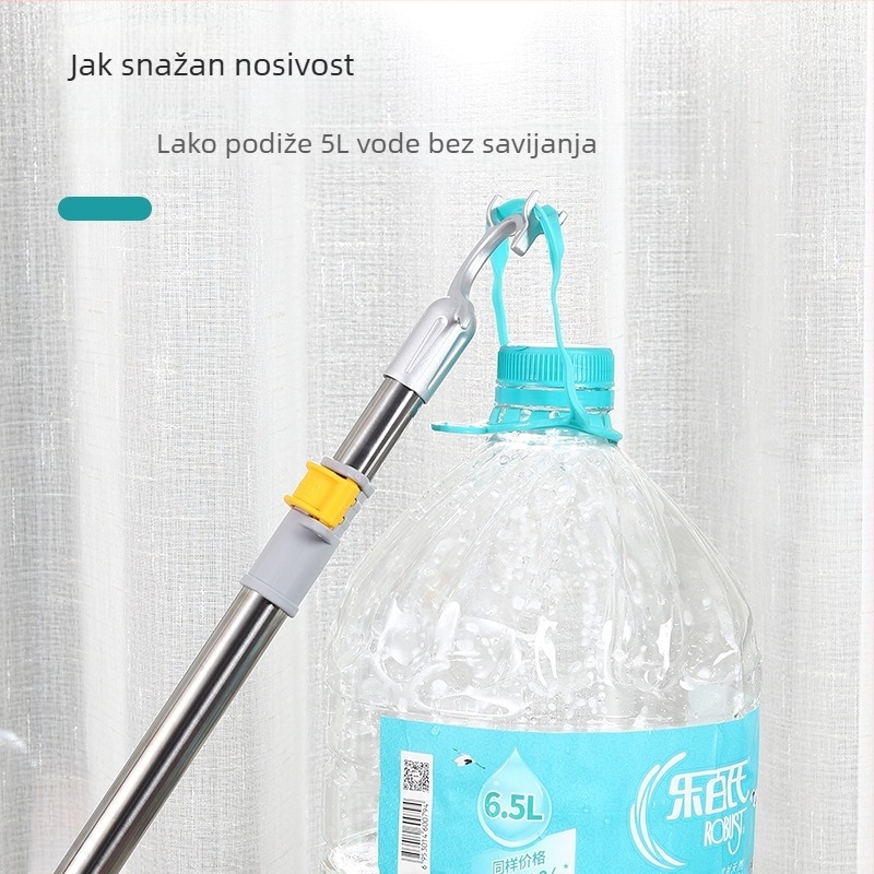 Vilica za sušenje rublja od nehrđajućeg čelika i plastike - za sušenje na balkonu, stil lagani luksuz, Guanya Chengli