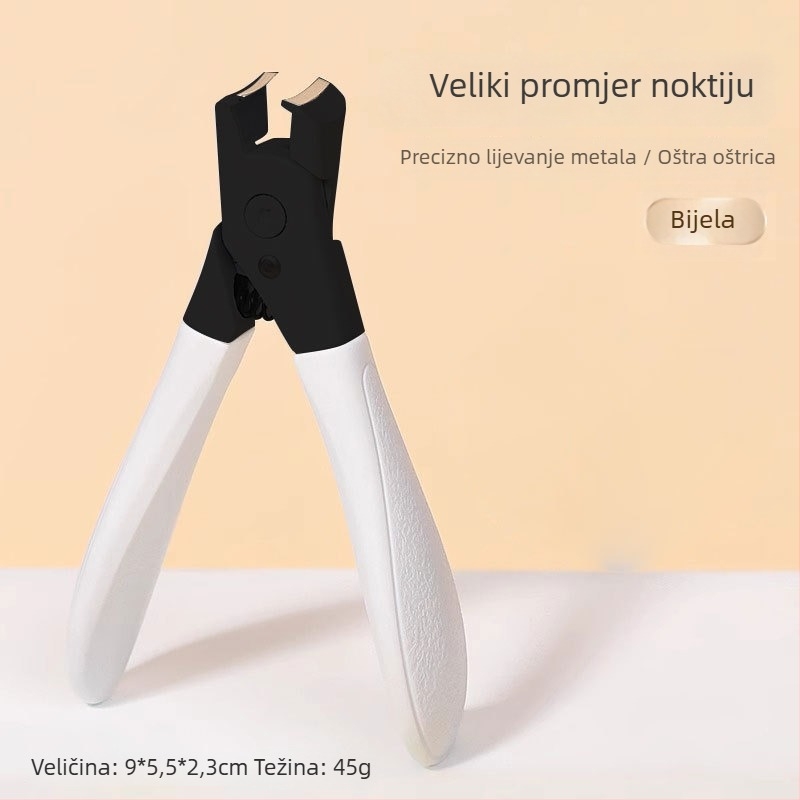 Klip za nokte na stopalu s dizajnom protiv prskanja, orlov kljun i šiljati vrh, za kućnu upotrebu