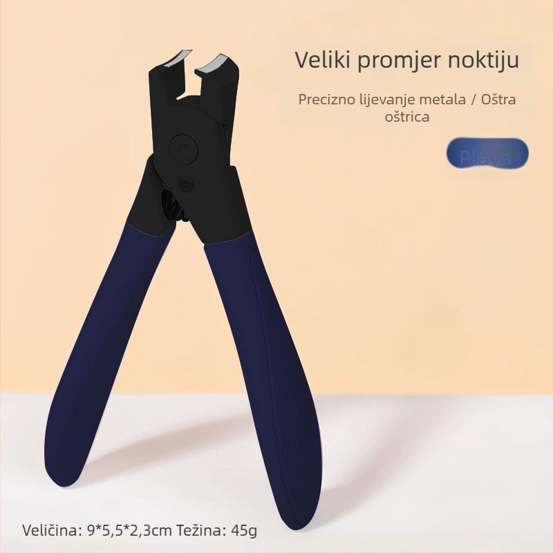 Klip za nokte na stopalu s dizajnom protiv prskanja, orlov kljun i šiljati vrh, za kućnu upotrebu