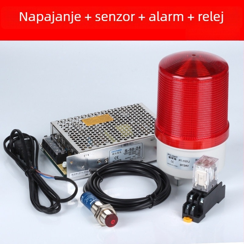 M18 laserski senzor SYM18J-D50N1 difuzni infracrveni fotoelektrični prekidač, IP66