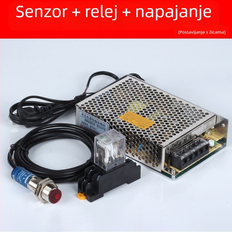 M18 laserski senzor SYM18J-D50N1 difuzni infracrveni fotoelektrični prekidač, IP66