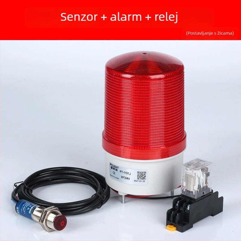 M18 laserski senzor SYM18J-D50N1 difuzni infracrveni fotoelektrični prekidač, IP66