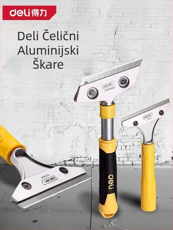 Staklena škrabljica s produženim rubom za završavanje spojeva i uklanjanje ljepila; model: kontaktirajte korisničku službu; marka: Drugo