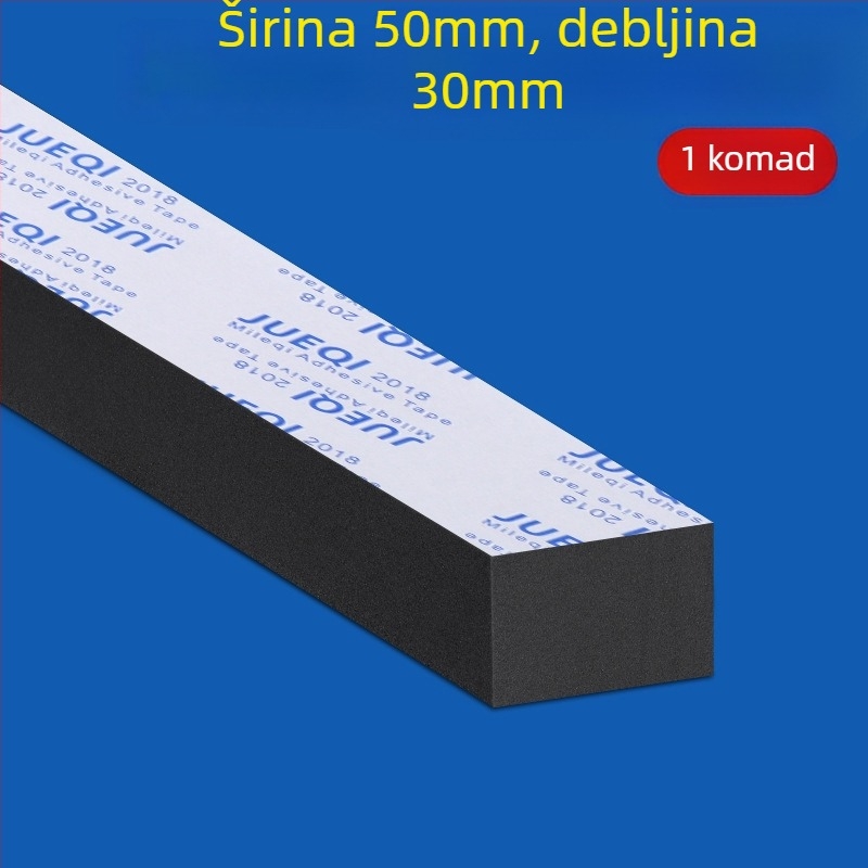 Traka za zapunjavanje praznine ispod sofe i kreveta, EVA pjena, gustoća 30, Milky, šifra proizvoda 001, prilagodljiva debljina
