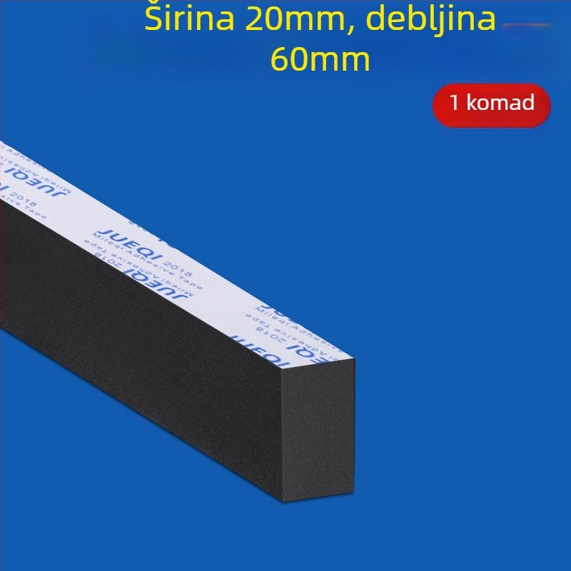 Traka za zapunjavanje praznine ispod sofe i kreveta, EVA pjena, gustoća 30, Milky, šifra proizvoda 001, prilagodljiva debljina