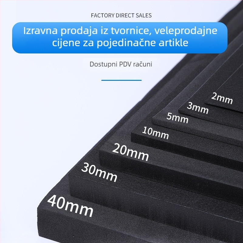 EVA pjena ploča za cosplay rekvizite s tiskom, gustoća 30 kg/m³, prilagođena unutarnja obloga pakiranja