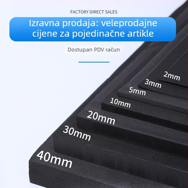 EVA pjena ploča za cosplay rekvizite s tiskom, gustoća 30 kg/m³, prilagođena unutarnja obloga pakiranja