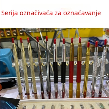 Yuesong valjkasti rezač stakla – za staklo i pločice, s volframovim čelom i dijamantnim vrhom