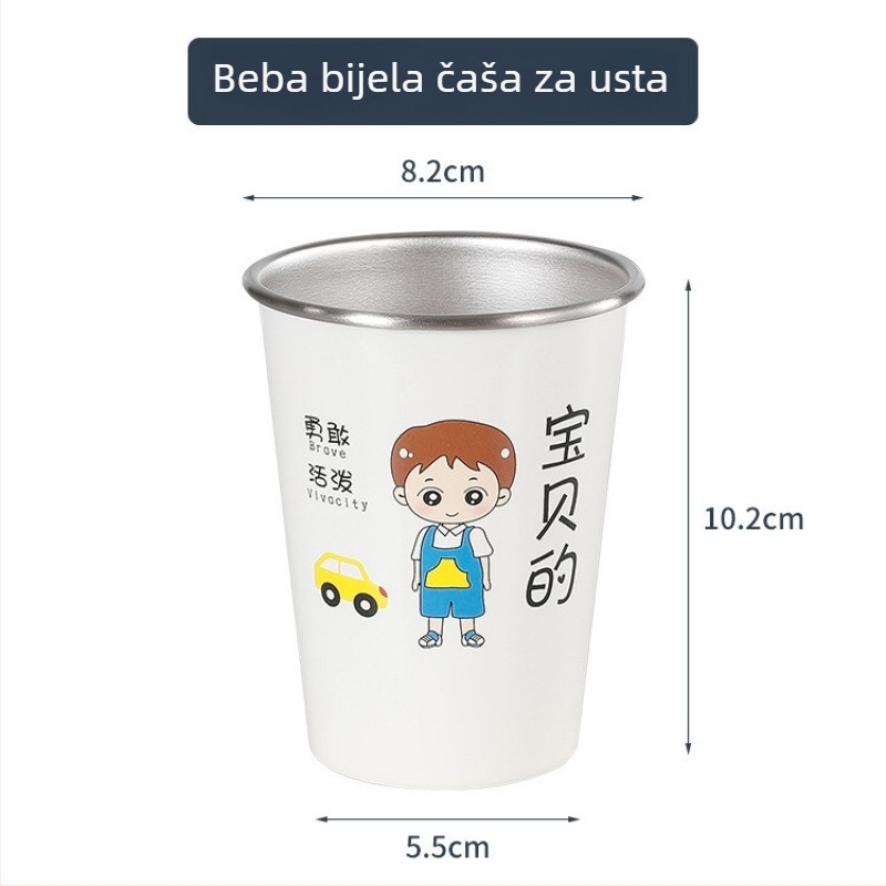 Čašica za četkice za zube, zidna, za obitelj, materijal: svila