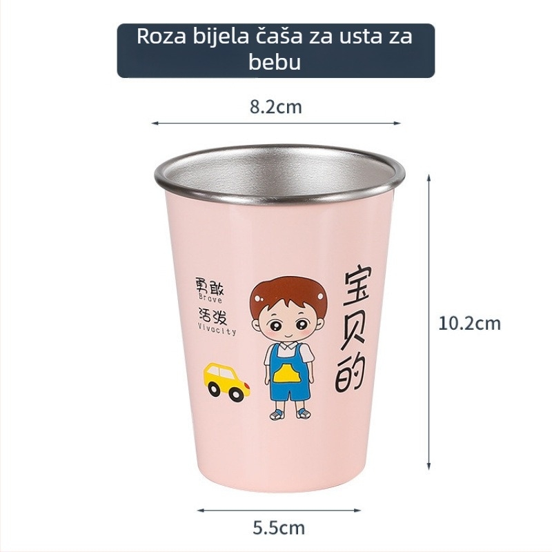 Čašica za četkice za zube, zidna, za obitelj, materijal: svila