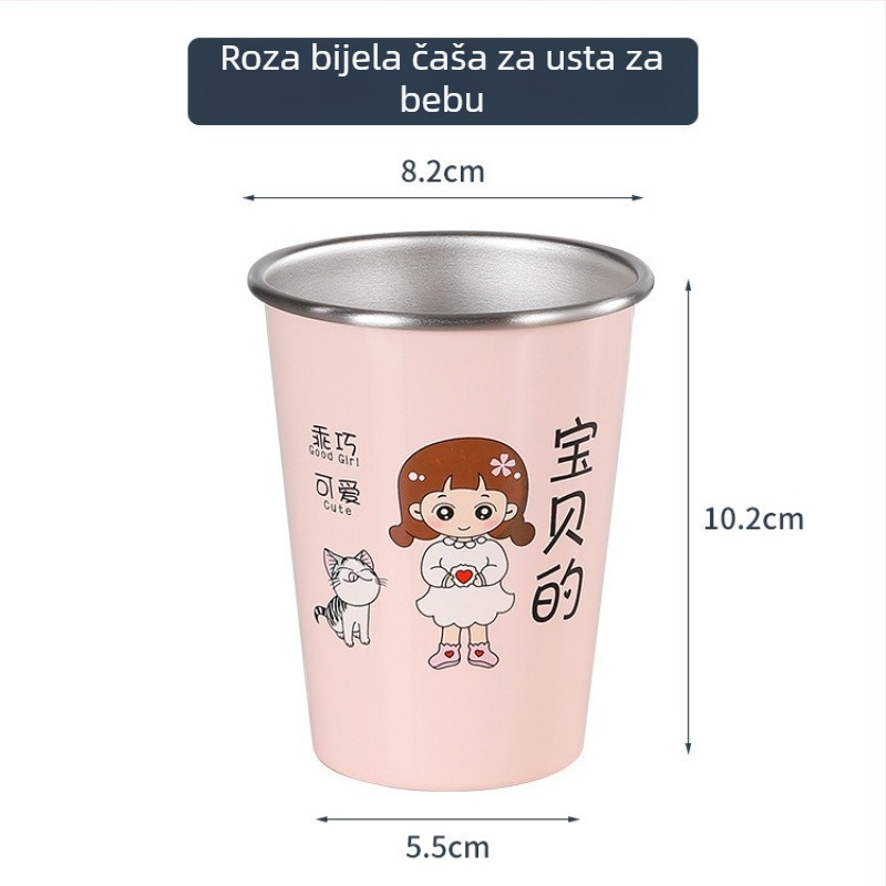 Čašica za četkice za zube, zidna, za obitelj, materijal: svila