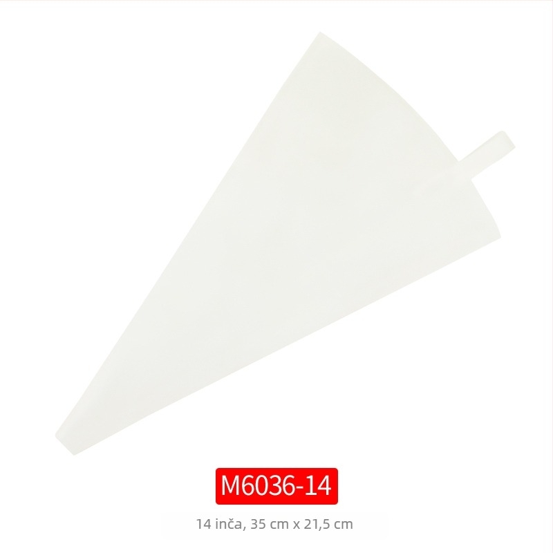 TPU vrećica za ukrašavanje - ponovno upotrebljiva, vrh prehrambenog silikona