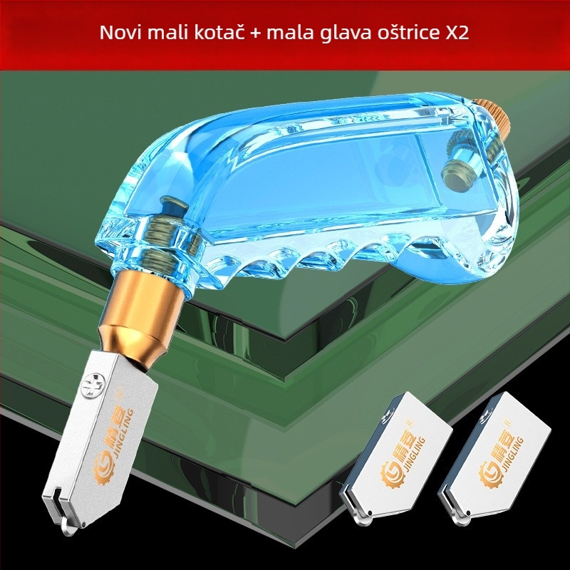 Jingling nož za rezanje stakla — Model Ordinary Glass Knife, Opseg primjene: Univerzalno, Debljina rezanja: Univerzalna