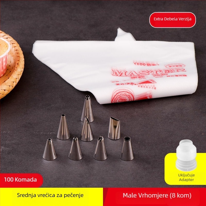 Dekorativna torbica od PET materijala, paket 100 komada, Little Chef Girl