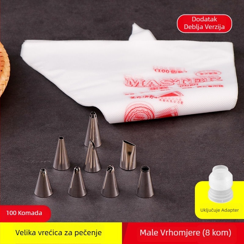 Dekorativna torbica od PET materijala, paket 100 komada, Little Chef Girl