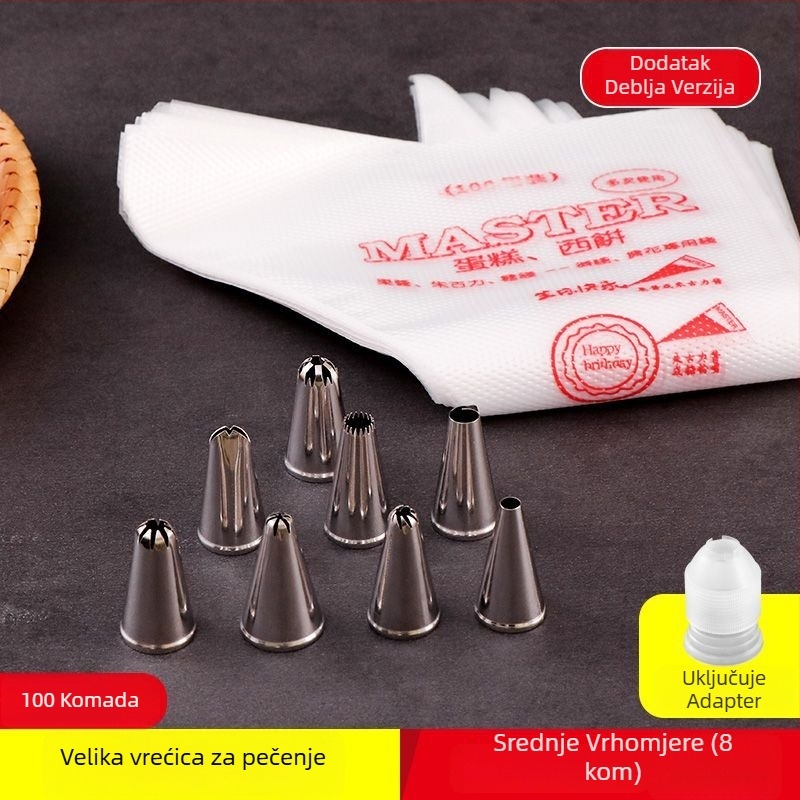 Dekorativna torbica od PET materijala, paket 100 komada, Little Chef Girl