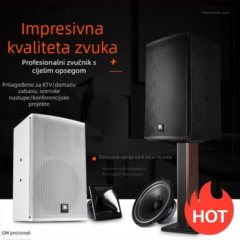 Wert 1002 pojačalo/komplet – 200–300W, 2-kanalni, 2 zvučnika